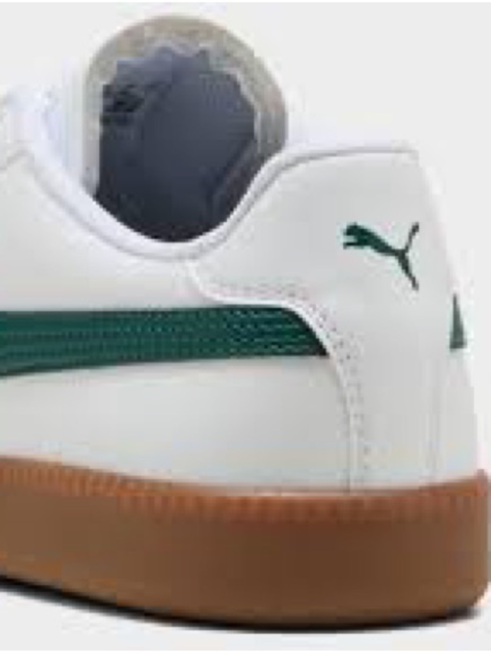 Puma White/Green Club II Era Unisex Sneaker (US 10 Mens) - Picture 5 of 14